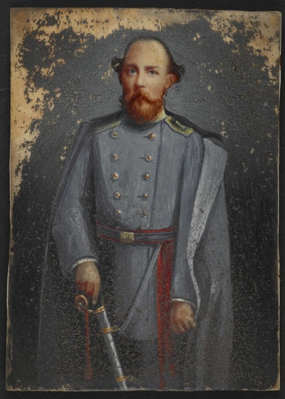 Benjamin Hardin Helm in uniform (painted by Catherine Helm)