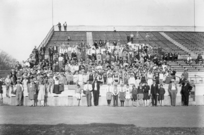 Rural School Tournament held at Stoll Field