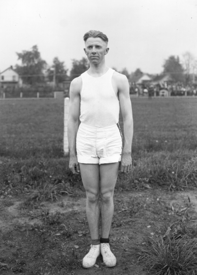 High school track team member,  Berea Academy, 1921