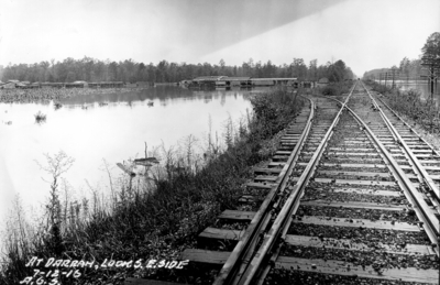 Flood at Darrah, Alabama Great Southern, looking southeast