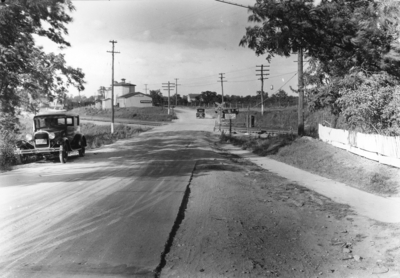 Railroad crossing at Williamstown