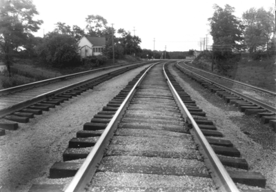 Stretch of track at Williamstown