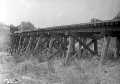 Bridge with car