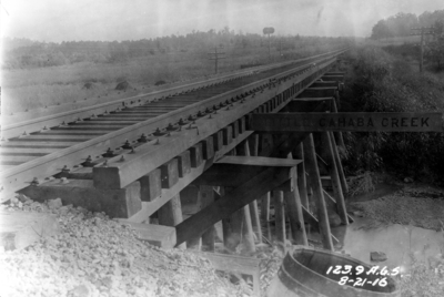 Bridge, Alabama Great Southern over Little Cahaba Creek