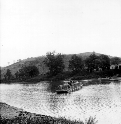 Old ferry at Valley View