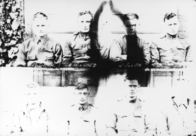Third camp, World War I, eight individuals per print