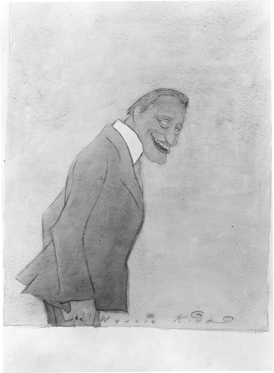 Caricature by Wyncie King