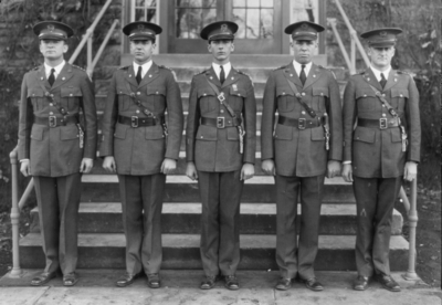 Group picture of men in uniforms