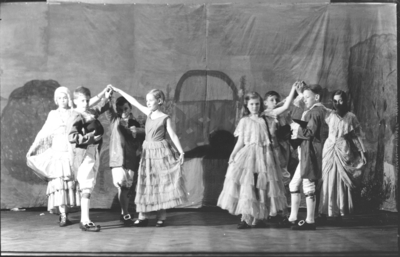 Children putting on a play