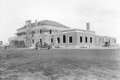 Agricultural Engineering building under construction