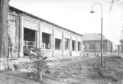 Demolition of old Engineering building
