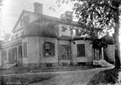 Original College Building at Woodland Park, Photographer, Gregson, Lexington