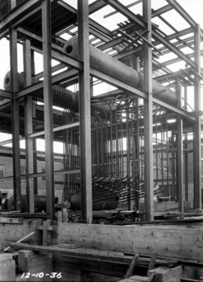 Construction of central heating system
