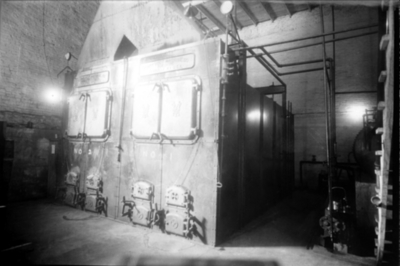 Maintenance and operations boiler room