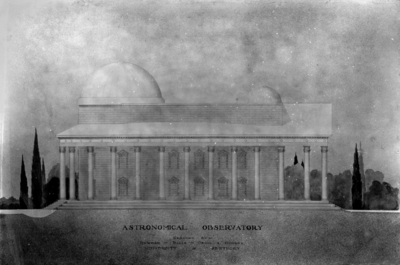 Observatory plans, built in 1936