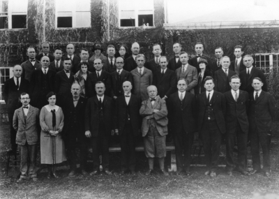 Group photograph, faculty