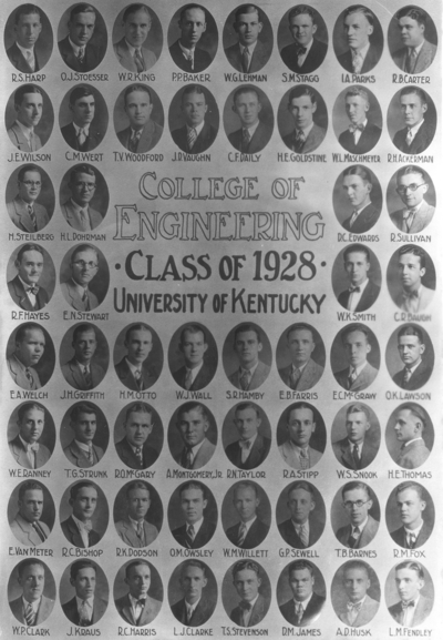 College of Engineering Class of 1928 composite