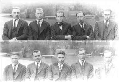 Class of 1922 (broken into groups of 5-10)