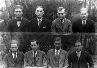 Class of 1926 (broken into groups of 4-8)