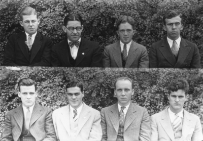 Class of 1929 (broken into groups of 4-8)