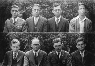 Class of 1930 (broken into groups of 4-8)
