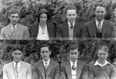 Class of 1932 (broken into groups of 4-8)