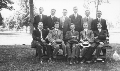 Group photograph, men