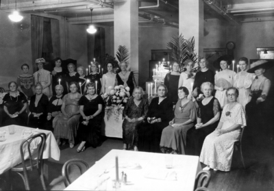 University of Kentucky Women's Club, including Mrs. Lafferty and Mrs. Gillis