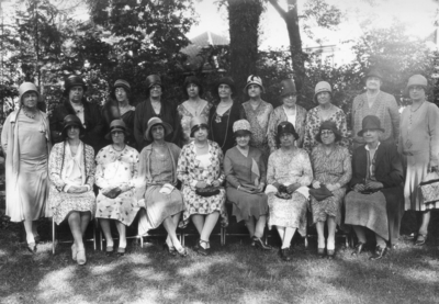 University of Kentucky Women's Club, including Mrs. Gillis, Mrs. Lafferty and Mrs. W. J. Carrel