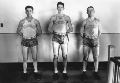 Members of Kentucky men's basketball team