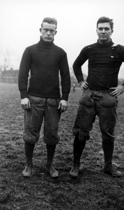 Two unidentified Kentucky football players