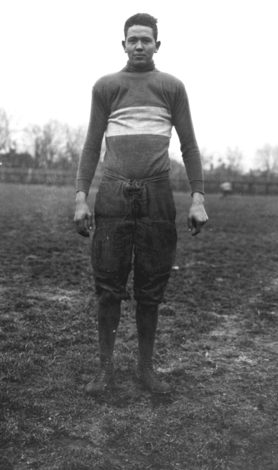 Unidentified Kentucky football player