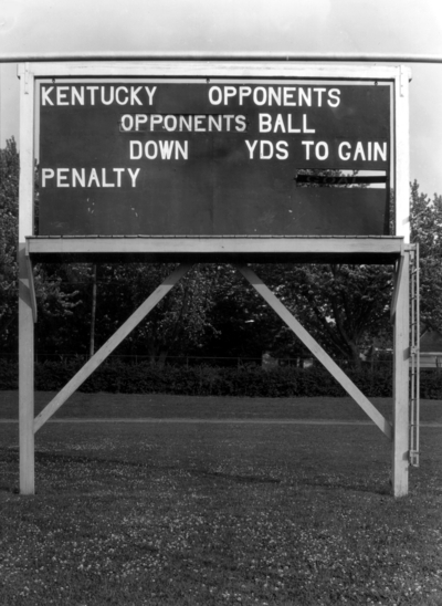 Kentucky football scoreboard