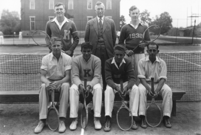 University of Kentucky men's tennis team members