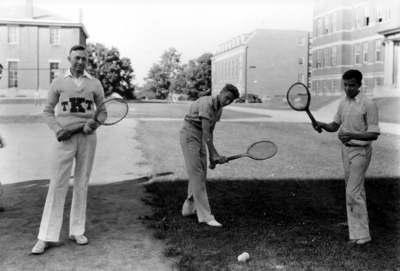 University of Kentucky men's tennis team members