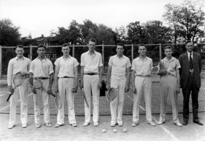 University of Kentucky men's varsity tennis team,  1933 Kentuckian