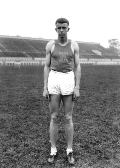 University of Kentucky freshman track team member, McLean Stadium, Stoll Field