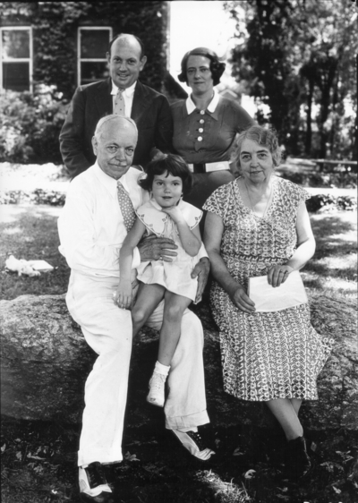 F. Paul Anderson and family