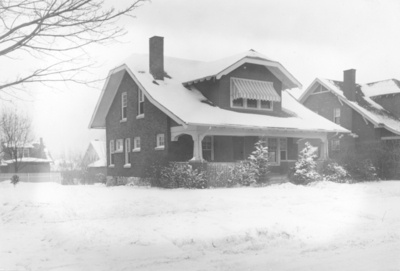 Unidentified house in the winter