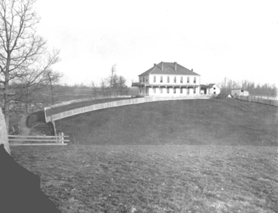 Unknown view of farm house