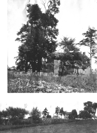 Two landscapes, country homes