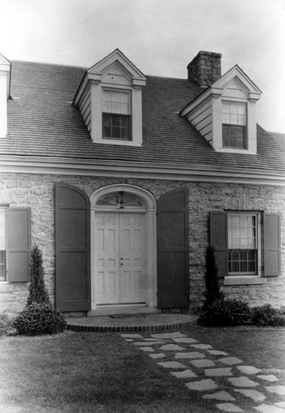 House exterior, front door