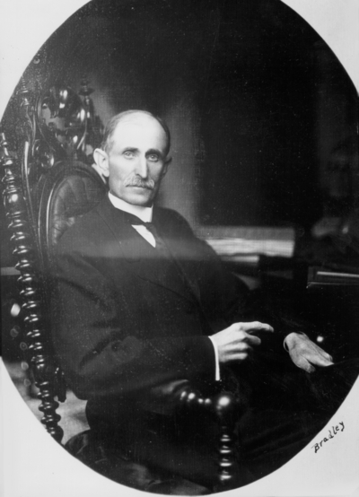 Photograph of a portrait of Dean William Thornton Lafferty, University of Kentucky College of Law, 1908-1922, for Bradley order