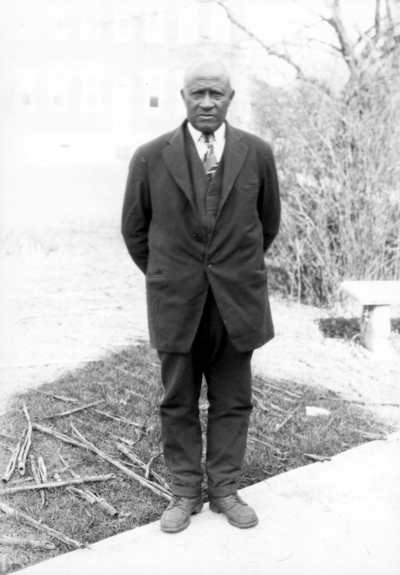Pierre Whiting, janitor for University of Kentucky Administration Building until 1937