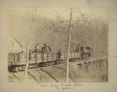 Train from Procter mine to Jellico