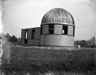 an observatory under construction