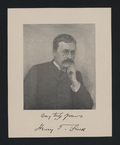 Henry Theophilus Finck print