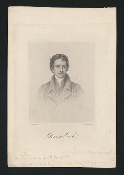Prints of Charles Lamb and family