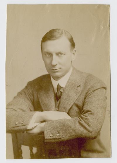 Edward Verrall Lucas cabinet card photograph