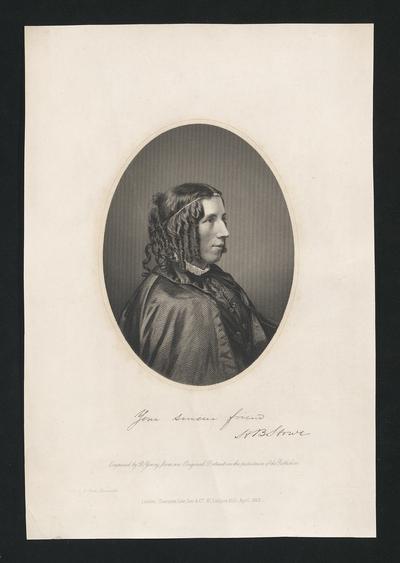 Harriet Beecher Stowe print
